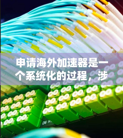 申请海外加速器是一个系统化的过程，涉及多个步骤和考虑因素。以下是一个结构化的指南，帮助您更好地理解和实施海外加速器的申请和使用