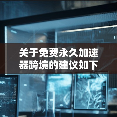 关于免费永久加速器跨境的建议如下