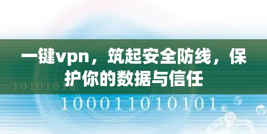 一键vpn，筑起安全防线，保护你的数据与信任