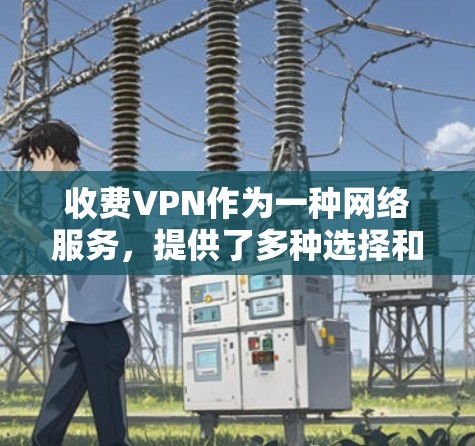 收费VPN作为一种网络服务，提供了多种选择和推荐渠道，以满足不同用户的需求。以下是针对收费VPN的推荐，涵盖价格、网络质量、带宽、设备兼容性和安全性的考虑