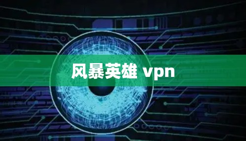 风暴英雄 vpn