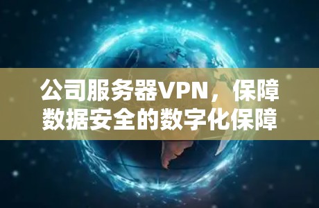 公司服务器VPN，保障数据安全的数字化保障