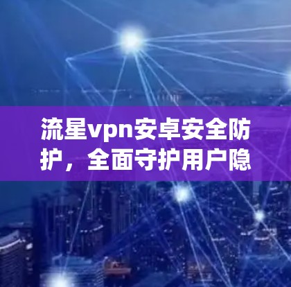 流星vpn安卓安全防护，全面守护用户隐私与安全