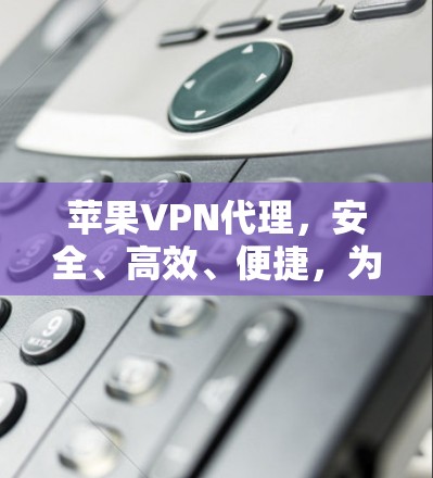 苹果VPN代理，安全、高效、便捷，为您的网络保驾护航