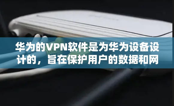 华为的VPN软件是为华为设备设计的，旨在保护用户的数据和网络环境。以下是关于华为手机VPN软件的详细介绍