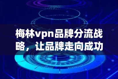 梅林vpn品牌分流战略，让品牌走向成功
