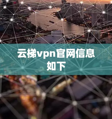 云梯vpn官网信息如下