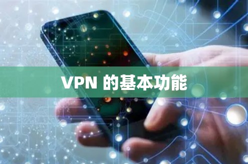 VPN 的基本功能 VPN 的基本功能