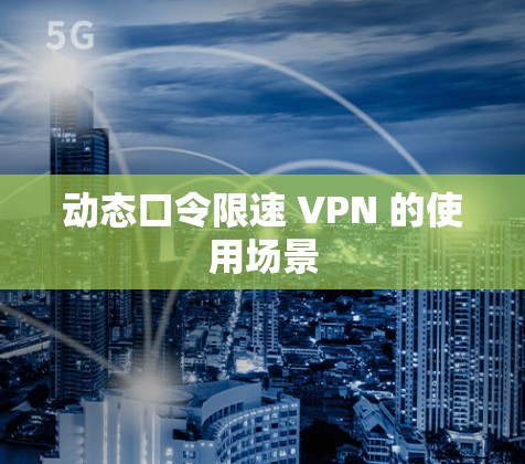 动态口令限速 VPN 的使用场景