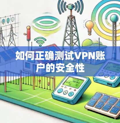 如何正确测试VPN账户的安全性
