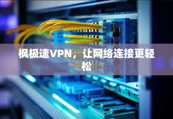 枫极速VPN，让网络连接更轻松