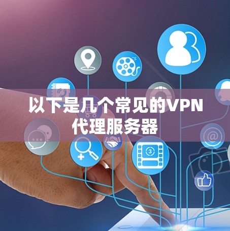 以下是几个常见的VPN代理服务器