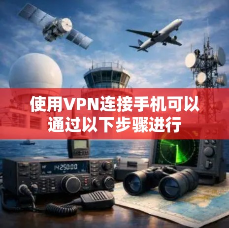 使用VPN连接手机可以通过以下步骤进行