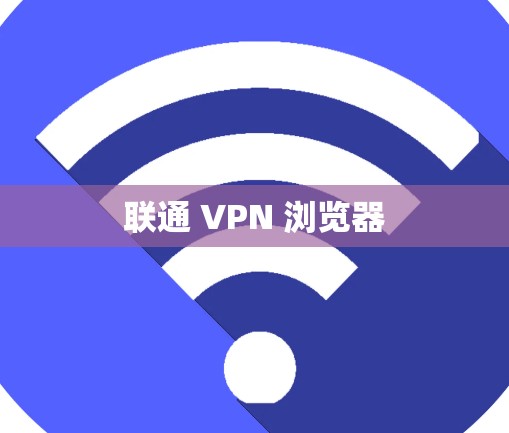 联通 VPN 浏览器