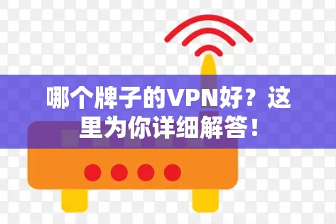 哪个牌子的VPN好?这里为你详细解答! 哪个牌子的VPN好?这里为你详细解答!