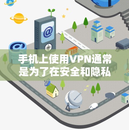 手机上使用VPN通常是为了在安全和隐私方面进行的数据传输或通信。以下是一些关于好使的VPN的建议