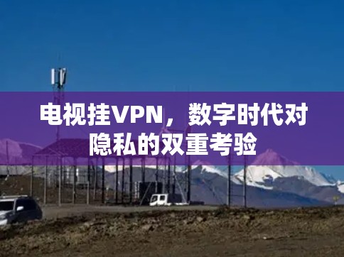 电视挂VPN，数字时代对隐私的双重考验