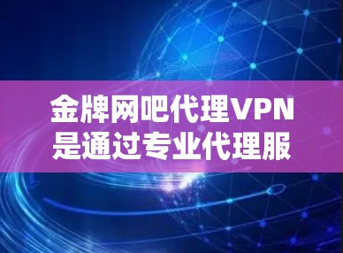 金牌网吧代理VPN是通过专业代理服务器为用户提供VPN服务的网络解决方案。以下是详细的步骤说明