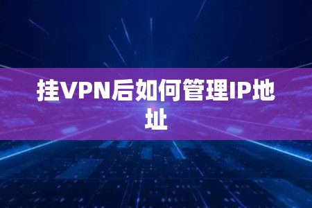 挂VPN后如何管理IP地址