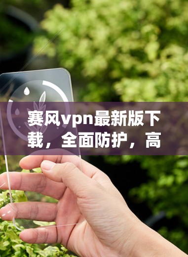 赛风vpn最新版下载，全面防护，高效管理，让网络更安全可靠