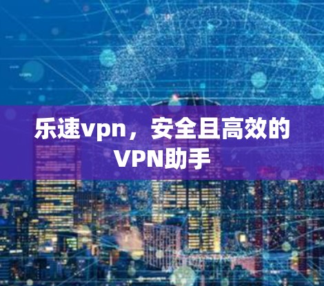 乐速vpn，安全且高效的VPN助手