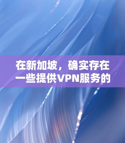 在新加坡，确实存在一些提供VPN服务的平台，但需要注意的是，这些平台可能会收取费用，尤其是免费版的服务。以下是一些新加坡VPN服务的推荐