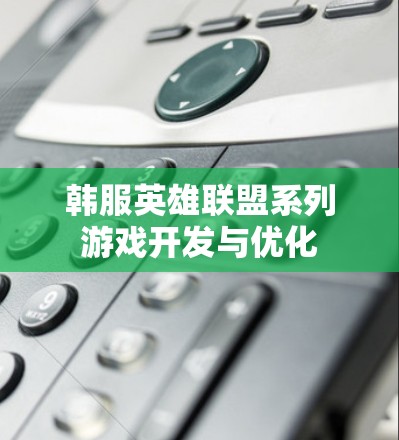韩服英雄联盟系列游戏开发与优化