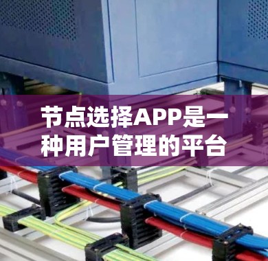 节点选择APP是一种用户管理的平台,支持用户选择和管理网络设备或节点。以下是详细的说明 节点选择APP是一种用户管理的平台,支持用户选择和管理网络设备或节点。以下是详细的说明