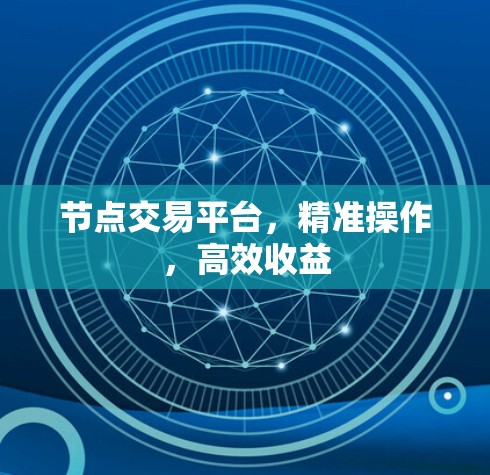 节点交易平台，精准操作，高效收益