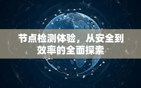 节点检测体验，从安全到效率的全面探索