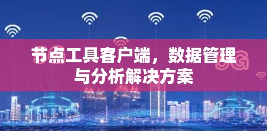节点工具客户端，数据管理与分析解决方案