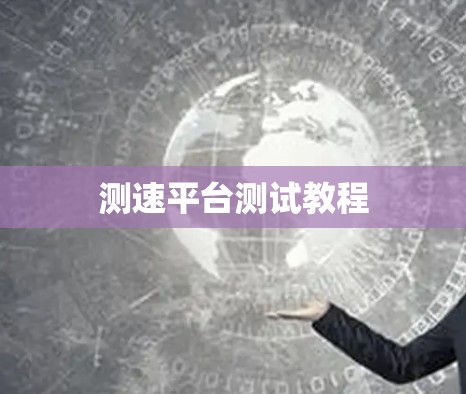 测速平台测试教程