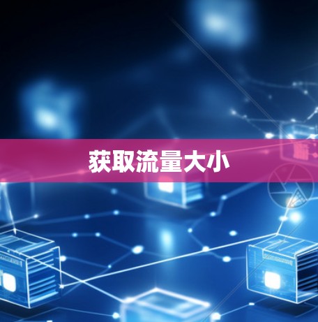 获取流量大小 获取流量大小