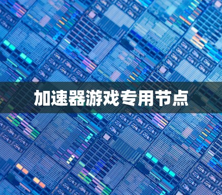 加速器游戏专用节点