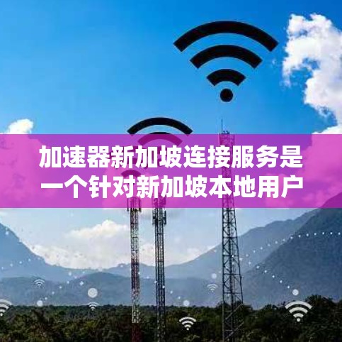 加速器新加坡连接服务是一个针对新加坡本地用户设计的加速工具，旨在提升网络连接速度。以下是对该服务的详细分析