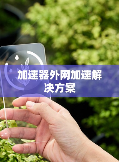 加速器外网加速解决方案 加速器外网加速解决方案