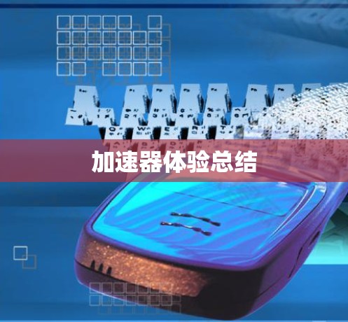 加速器体验总结
