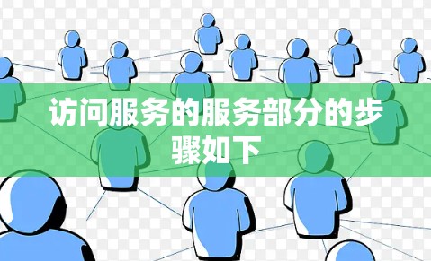 访问服务的服务部分的步骤如下