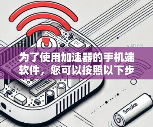 为了使用加速器的手机端软件,您可以按照以下步骤操作 为了使用加速器的手机端软件,您可以按照以下步骤操作