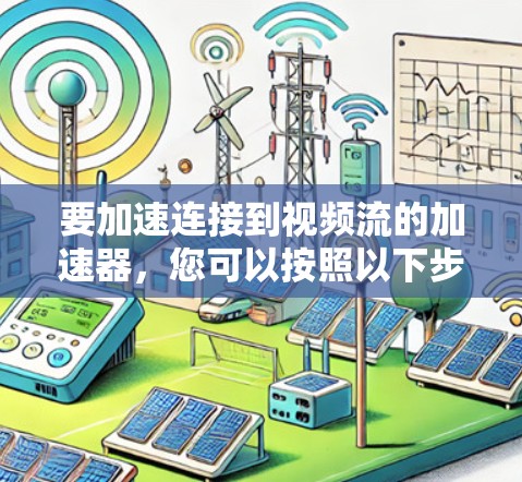 要加速连接到视频流的加速器，您可以按照以下步骤操作