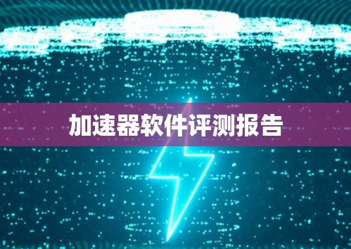 加速器软件评测报告