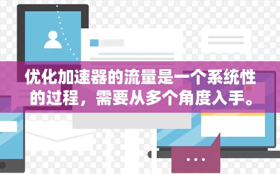 优化加速器的流量是一个系统性的过程，需要从多个角度入手。以下是一个有序的优化步骤，帮助你高效地优化流量
