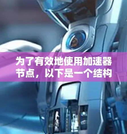 为了有效地使用加速器节点，以下是一个结构化的指南，涵盖加速器的不同类型、用途、使用限制和注意事项
