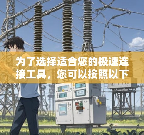 为了选择适合您的极速连接工具，您可以按照以下步骤进行