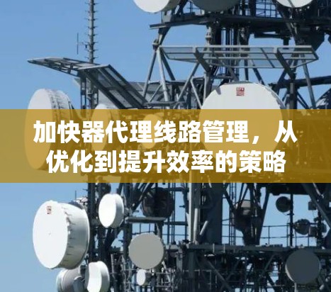 加快器代理线路管理，从优化到提升效率的策略研究