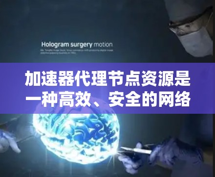 加速器代理节点资源是一种高效、安全的网络加速工具，能够直接处理加速器，显著提升网络的吞吐量和性能。以下是关于加速器代理节点资源的详细总结