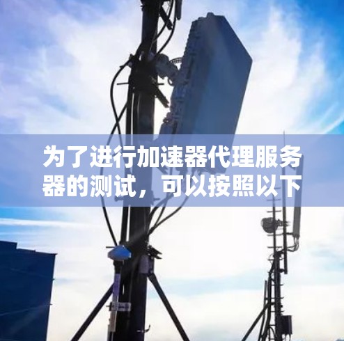为了进行加速器代理服务器的测试，可以按照以下步骤进行