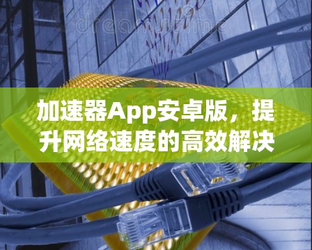 加速器App安卓版，提升网络速度的高效解决方案